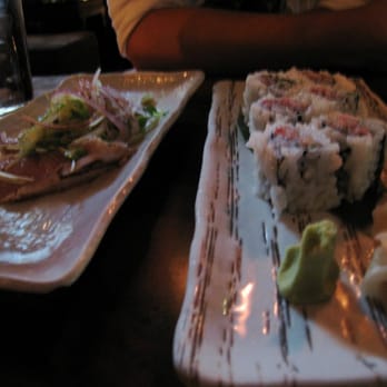 Sushi Roku - Albacore tataki and yellowtail scallion - Sushi Bars Near Me - Pasadena, California