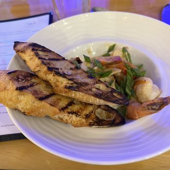 Triana - Gambas- shrimp and spicy garlic with peppers - Tapas/Small Plates Near Me - Albuquerque, New Mexico