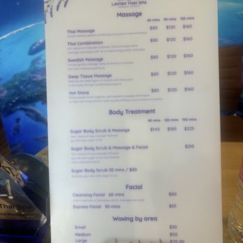 Lavish Thai Spa Massage - Treatment prices as of May 2026 - Waxing Near Me - Las Vegas, Nevada