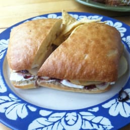 Pear Brie and jam sandwich. Pear Brie and jam sandwich.