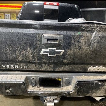 Blumer Auto Center - Day of accident. Damages made to the tailgate, bumper and left tail light. - Auto Repair Near Me - Pacoima, California
