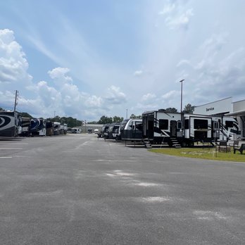 RV One Superstores - Cute little fire pit area and Class A's! - RV Dealers Near Me - Ladson, South Carolina RV One Superstores - Cute little fire pit area and Class A's! - RV Dealers Near Me - Ladson, South Carolina