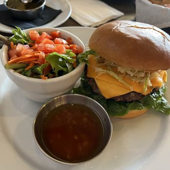 Buenos Aires Grill - Buenos Aires Burger with Salad - Argentine Near Me - Northridge, California