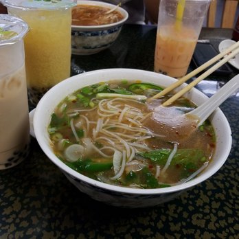 Baguette Delite - almond bubble tea and traditional pho Tai. Good place. More of an oily broth but still incredible!!! - Vietnamese Near Me - Edison, New Jersey Baguette Delite - almond bubble tea and traditional pho Tai. Good place. More of an oily broth but still incredible!!! - Vietnamese Near Me - Edison, New Jersey