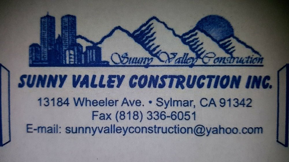 Slide of Sunny Valley Construction Improvement & Maintenance