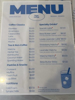 Menu photo 6 Besa Santa Ana, CA Menu photo 6 Besa Santa Ana, CA