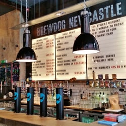 BrewDog Newcastle - The bar at brewdog newcastle