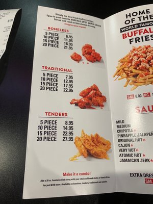 Menu photo 4 The Buffalo Spot- Montebello Montebello, CA