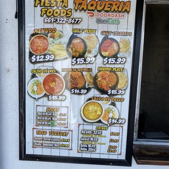 Fiesta Foods - Menu - Meat Shops Near Me - Bakersfield, California Fiesta Foods - Menu - Meat Shops Near Me - Bakersfield, California