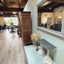 Tracie Lynn Salon - The view from our back door. Our clients can park in the back of our salon and enter into the salon from the back door for convenience.