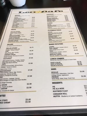 Menu photo 6 Leo Cafe Leo, IN