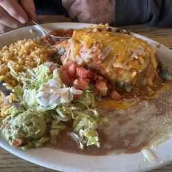 La Quebrada - Chili Relleno filled with fajita meat