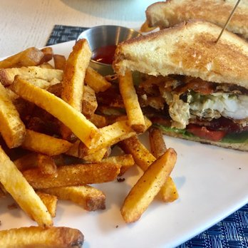 All Set Restaurant & Bar - Fried Soft Shell Crab BLT. One of their specials. Yum! - New American Near Me - Silver Spring, Maryland