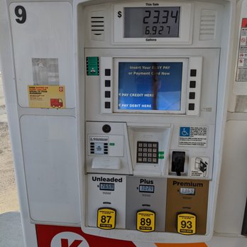 Circle K - Pump 9 interface. Use the GetUpside to get money back from your gas purchase. - Convenience Stores Near Me - Durham, North Carolina