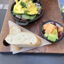 Milano hash with scrambled eggs