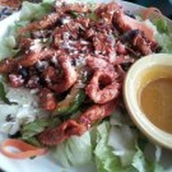 Mayas Grill - Fiesta salad with charboiled chicken. - Mexican Near Me - Palm City, Florida Mayas Grill - Fiesta salad with charboiled chicken. - Mexican Near Me - Palm City, Florida