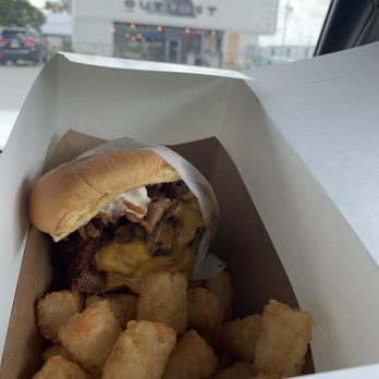 Mess Hall - Samburger (with the coffee shop that's connected in the background) - Burgers Near Me - Wilmington, North Carolina