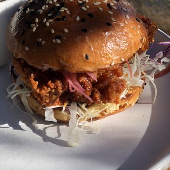 peasants FEAST - Hot Chicken Sandwich - American Near Me - Solvang, California peasants FEAST - Hot Chicken Sandwich - American Near Me - Solvang, California