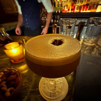 The Campbell - Chai Society, en espresso martini variation. - Cocktail Bars Near Me - New York, New York The Campbell - Chai Society, en espresso martini variation. - Cocktail Bars Near Me - New York, New York