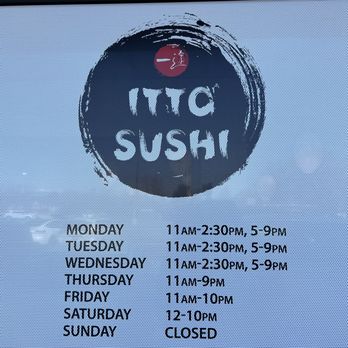 Itto Sushi - Restaurant hours - Sushi Bars Near Me - Midvale, Utah