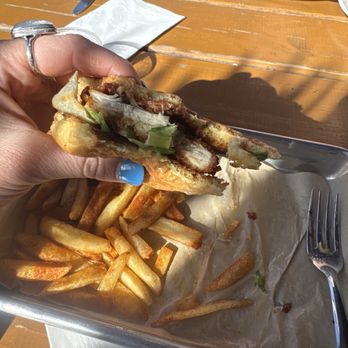 Midtown Spirits - Chicken Katsu Sandwich - Bars Near Me - Sacramento, California