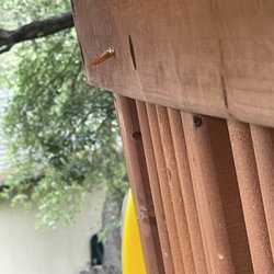 Rainbow Play Systems - Screws drilled through the set where my kids could hurt themselves