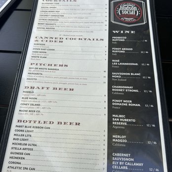 Hudson Social - Menu - New American Near Me - Dobbs Ferry, New York Hudson Social - Menu - New American Near Me - Dobbs Ferry, New York
