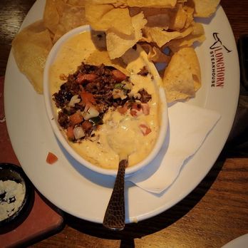 LongHorn Steakhouse - Chips and queso - Steakhouses Near Me - Corpus Christi, Texas LongHorn Steakhouse - Chips and queso - Steakhouses Near Me - Corpus Christi, Texas