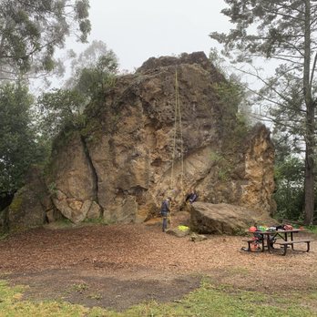 Remillard Park - The pinnacle rock donated by Countess Lillian Remillard Dandini in memory of her parents and siblings in 1963 - Parks Near Me - Berkeley, California