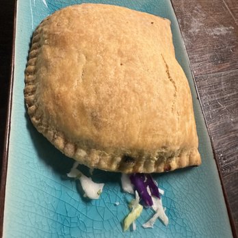 Caribbean Haven - Spinach Jamaican Pattie was so good - Caribbean Near Me - Ventura, California