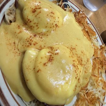 Brigitte's Cafe - Eggs Benedict!  Delicious - American Near Me - Saint Cloud, Minnesota