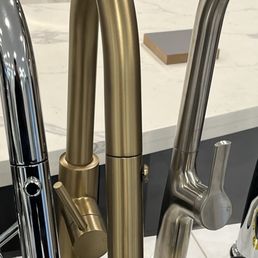 Faucet option we chose from the showroom selection