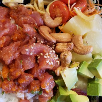 Hands On - Addison St. - Aloha Tuna Poke Bowl - Sushi Bars Near Me - Chicago, Illinois