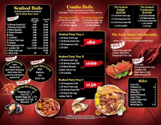 Menu photo 4 Juicy King Crab House Nottingham, MD