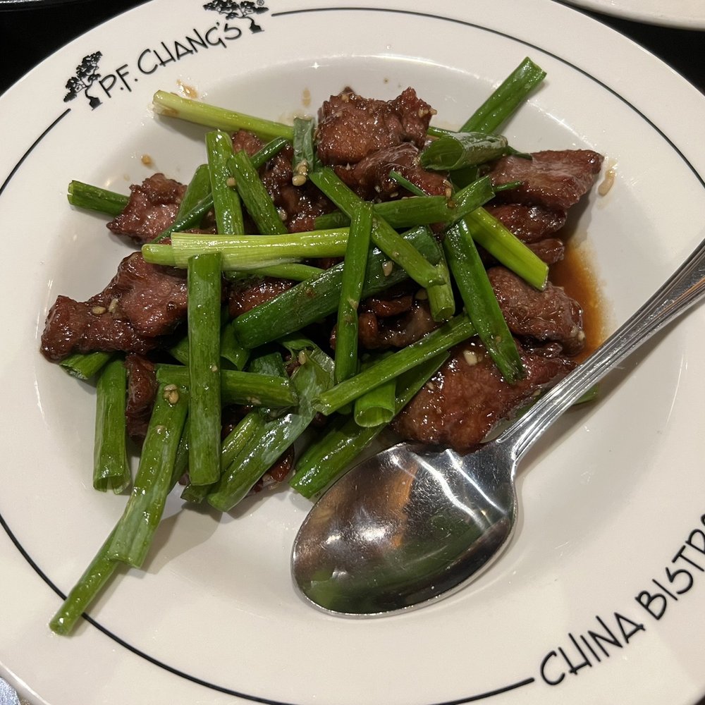 P.F. Chang's - Gluten Free Mongolian Beef - Asian Fusion Near Me - Bakersfield, California P.F. Chang's - Gluten Free Mongolian Beef - Asian Fusion Near Me - Bakersfield, California