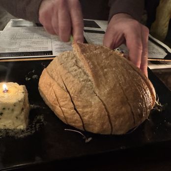 SOB Steakhouse - Bread with a garlic & herb butter candle - Steakhouses Near Me - Liberty Township, Ohio SOB Steakhouse - Bread with a garlic & herb butter candle - Steakhouses Near Me - Liberty Township, Ohio