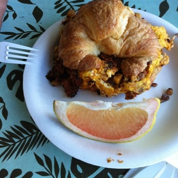 Passion Bakery Cafe - Chorizo & Egg Breakfast Sandwich - Bakeries Near Me - Kapaa, Hawaii Passion Bakery Cafe - Chorizo & Egg Breakfast Sandwich - Bakeries Near Me - Kapaa, Hawaii