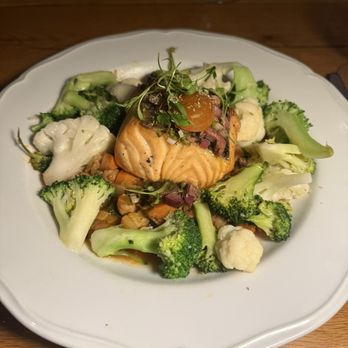 TAVERNA - SALMON ENTREE - Greek Near Me - Palo Alto, California