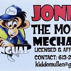 Jonny The Mechanic - Jonny The Mechanic, Business Card