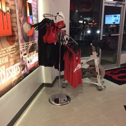 Entrance with merchandise