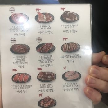 Shabu Zone - The meats. 1-4 only available on dinner. 5 on are for lunch and dinner. - Hot Pot Near Me - Houston, Texas Shabu Zone - The meats. 1-4 only available on dinner. 5 on are for lunch and dinner. - Hot Pot Near Me - Houston, Texas