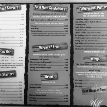 Fish Shack - Menu - Seafood Near Me - Lighthouse Point, Florida Fish Shack - Menu - Seafood Near Me - Lighthouse Point, Florida
