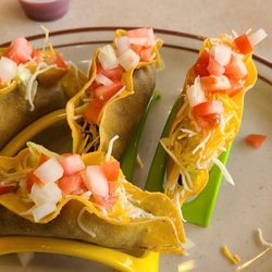 Mario's Mexican Restaurant - Shredded beef tacos & impossible cake with flan