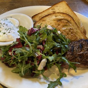 Nate's Garden Grill - Steak and poached eggs. - American Near Me - San Diego, California