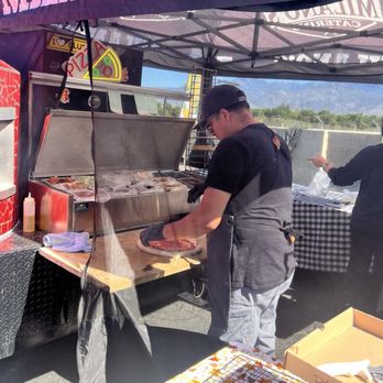 Bautista Creek Ranches - Pizza prep in the works - Farmers Market Near Me - Hemet, California