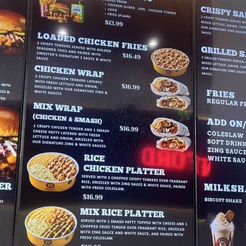 Zingsters - Menu - Fast Food Near Me - Palo Alto, California