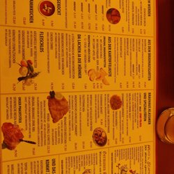 Wuppertaler Brauhaus - Speisekarte