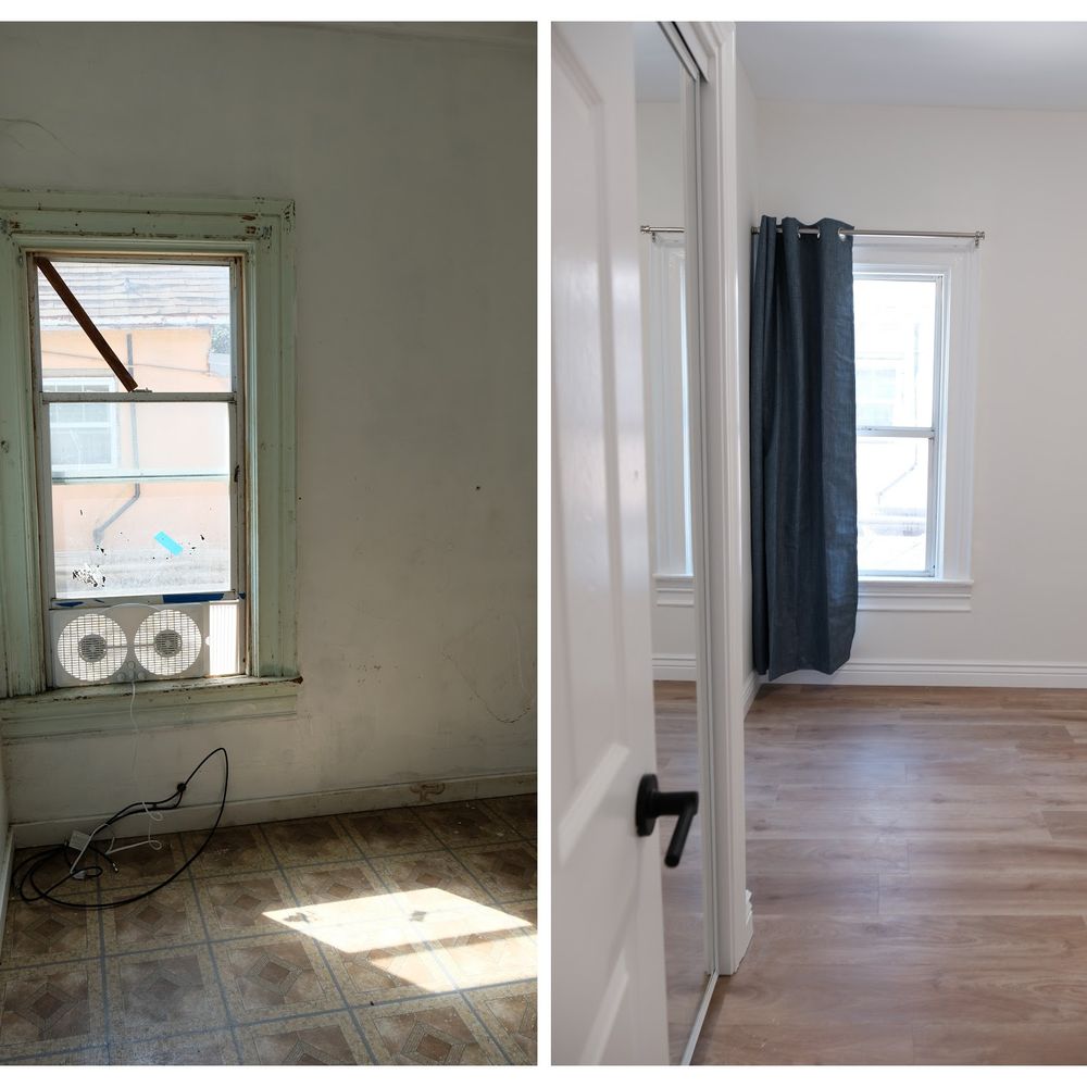 Bedroom before-after. Thanks to Tony's team for executing my vision flawlessly. Bedroom before-after. Thanks to Tony's team for executing my vision flawlessly.
