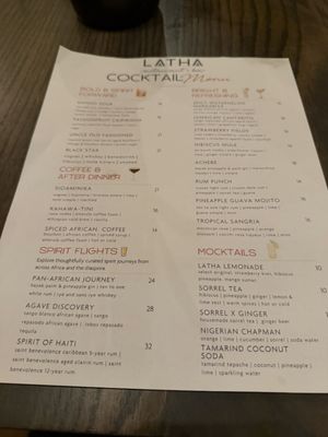 Menu photo 1 LATHA Phoenix, AZ