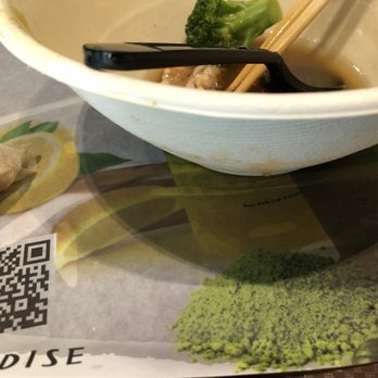 Charidise - Chicken udon's soup leaked out of the paper bowl and onto the tray.... do not order this if you're not a fast eater - Desserts Near Me - Toronto, Ontario Charidise - Chicken udon's soup leaked out of the paper bowl and onto the tray.... do not order this if you're not a fast eater - Desserts Near Me - Toronto, Ontario